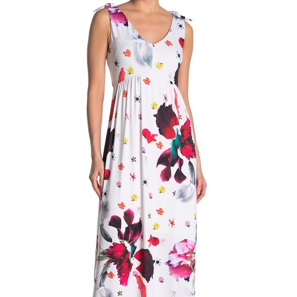 Worn Once T Tahari Floral Dress, Size 4